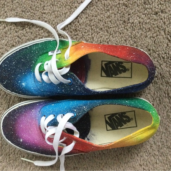 Custom design galaxy Vans - Picture 3 of 4